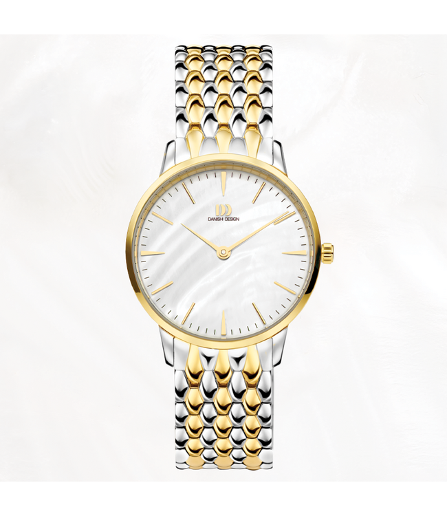 Danish Design IV75Q1251 Horloge Dames Bicolor 32mm