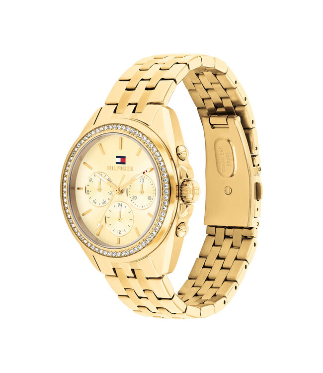 Tommy Hilfiger Mellie TH1782803 Dameshorloge Staal Goudkleurig 36mm