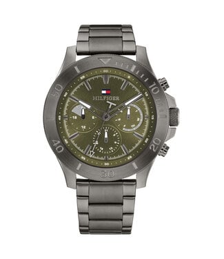 Bryan TH1792115 Herenhorloge Staal Grijs 46mm