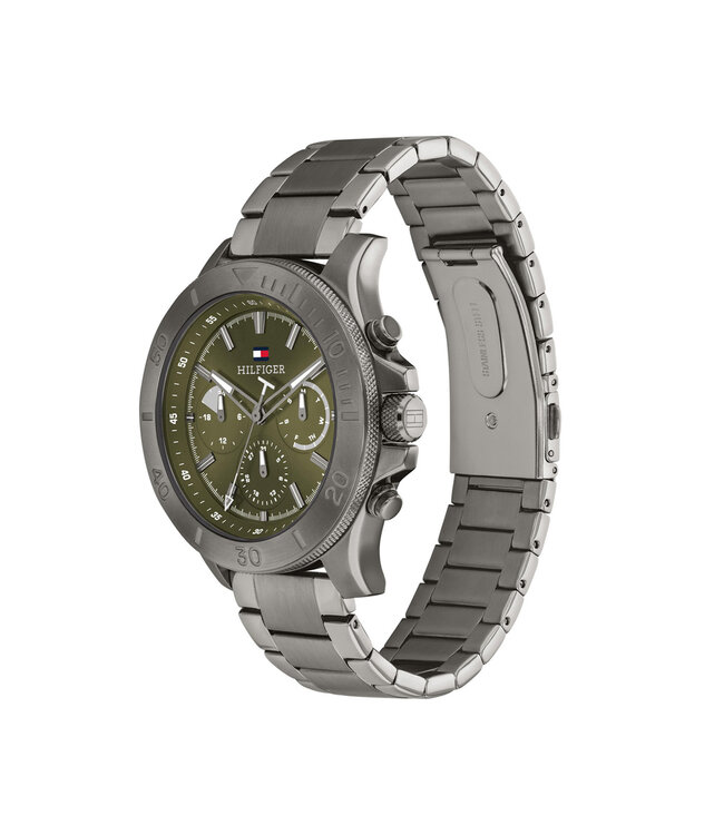Tommy Hilfiger Bryan TH1792115 Herenhorloge Staal Grijs 46mm