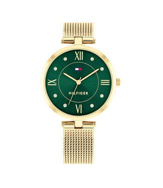 Tommy Hilfiger Ella TH1782711 Damen Uhr Edelstahl gruen 34mm