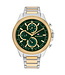 Clark TH1792079 Herrenuhr Edelstahl gruen 46mm