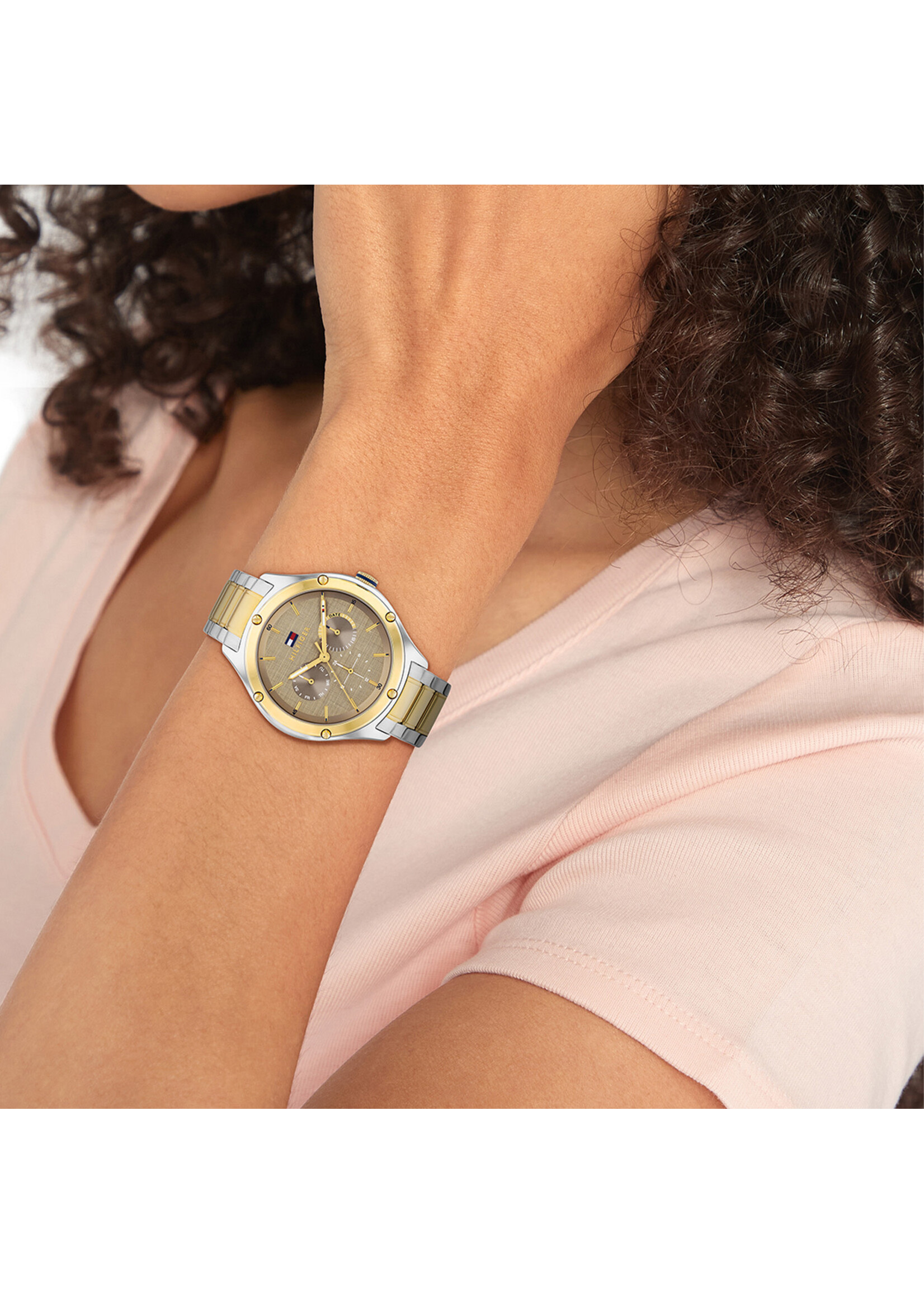Tommy Hilfiger Tommy Hilfiger TH1782658 Horloge Dames Zilverkleurig 40mm