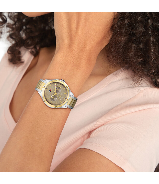 Tommy Hilfiger TH1782658 Uhr Damen silberfarben 40mm