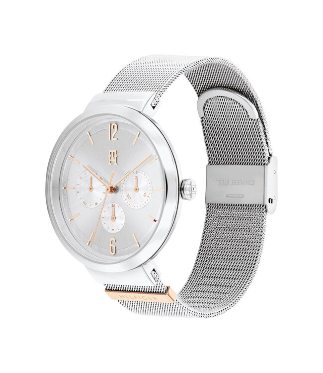 Tommy Hilfiger TH1782537 Uhr Damen silberfarben 40mm