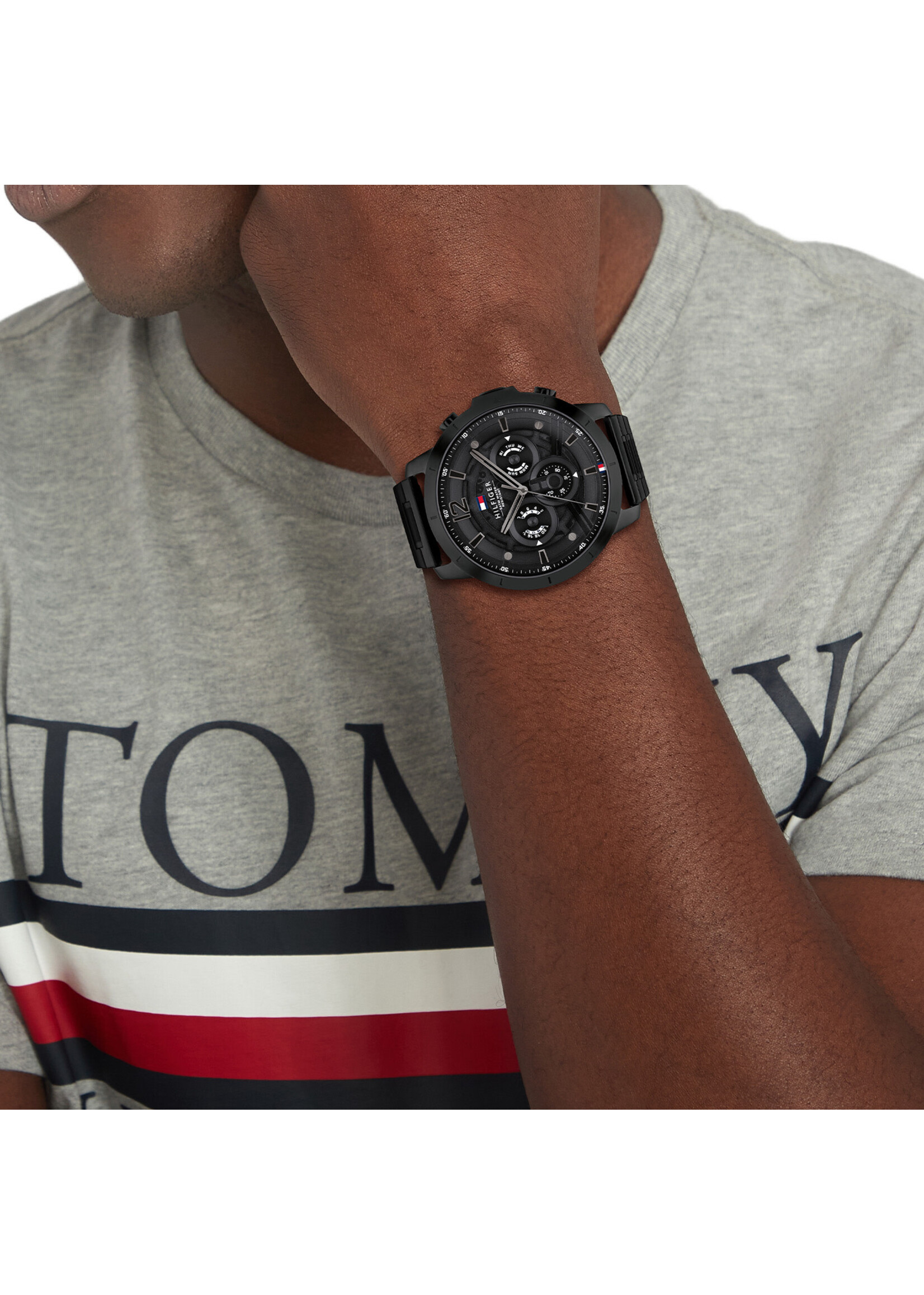 Tommy Hilfiger Tommy Hilfiger TH1710494 Horloge Heren Zwart 50mm
