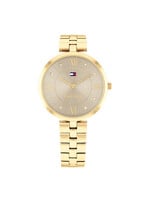 Tommy Hilfiger TH1782685 Horloge Dames Goudkleurig 34mm