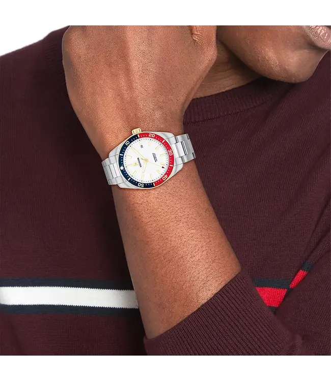 Tommy Hilfiger TH1710551 Watch Men Silver-tone 40mm