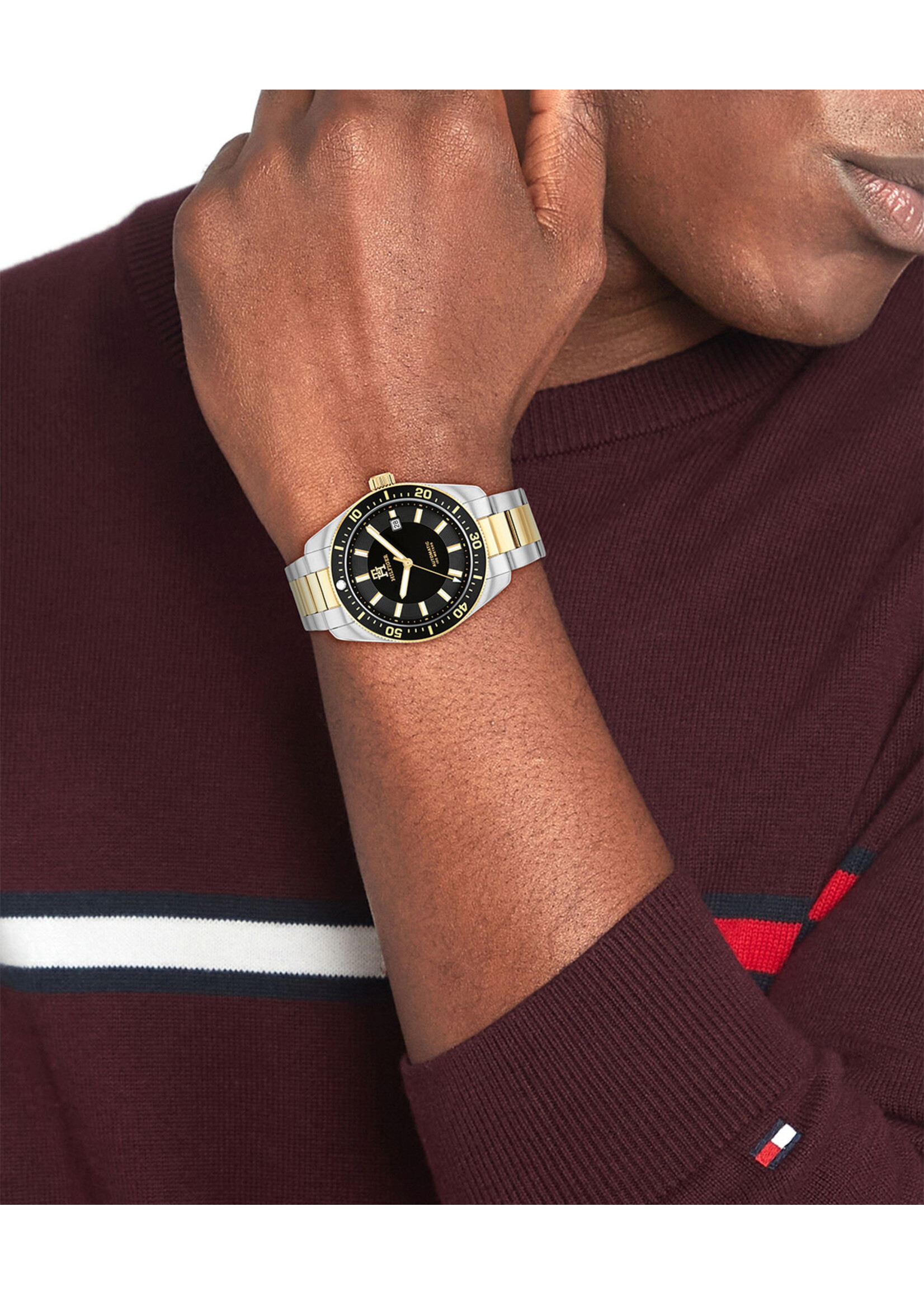 Tommy Hilfiger Tommy Hilfiger TH1710552 Horloge Heren Bicolor 40mm