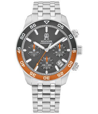 TH85 TH1792186 Herrenuhr Chronograph Edelstahl Oranje 41mm