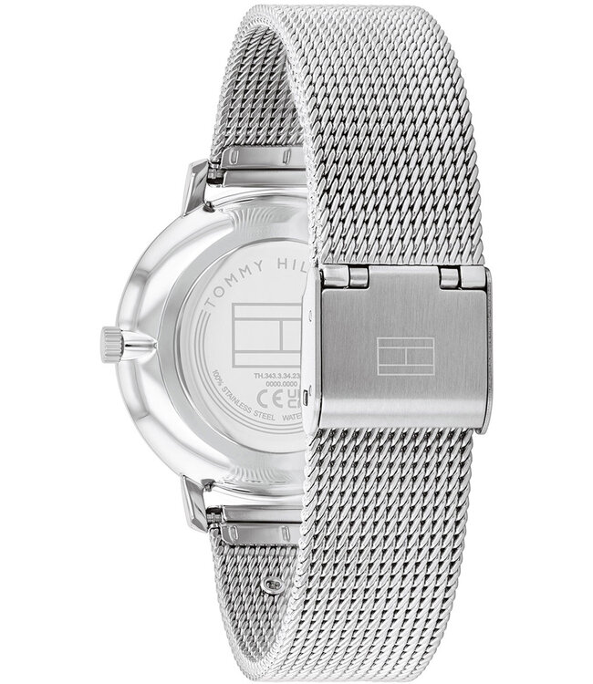 Tommy Hilfiger TH1782738 Horloge Dames Zilverkleurig 35mm
