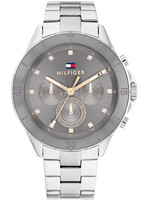 Tommy Hilfiger TH1782742 Horloge Dames Zilverkleurig 40mm