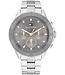 Tommy Hilfiger Mellie TH1782742 Dameshorloge Staal Grijs 40mm