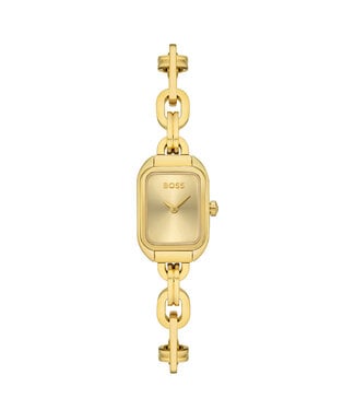Hailey dameshorloge staal goudkleurig 19mm