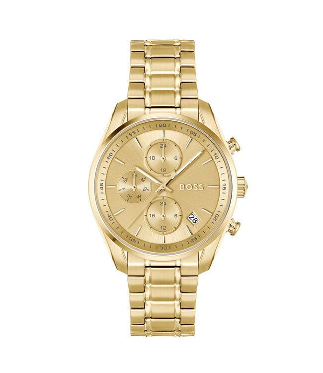 Grand Prix Ladies dameshorloge staal goudkleurig 38mm