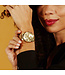Dames Staal Goudkleurig Grand Tr Ladies 38mm