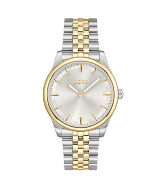 Graceful dameshorloge staal tweekleurig 36mm