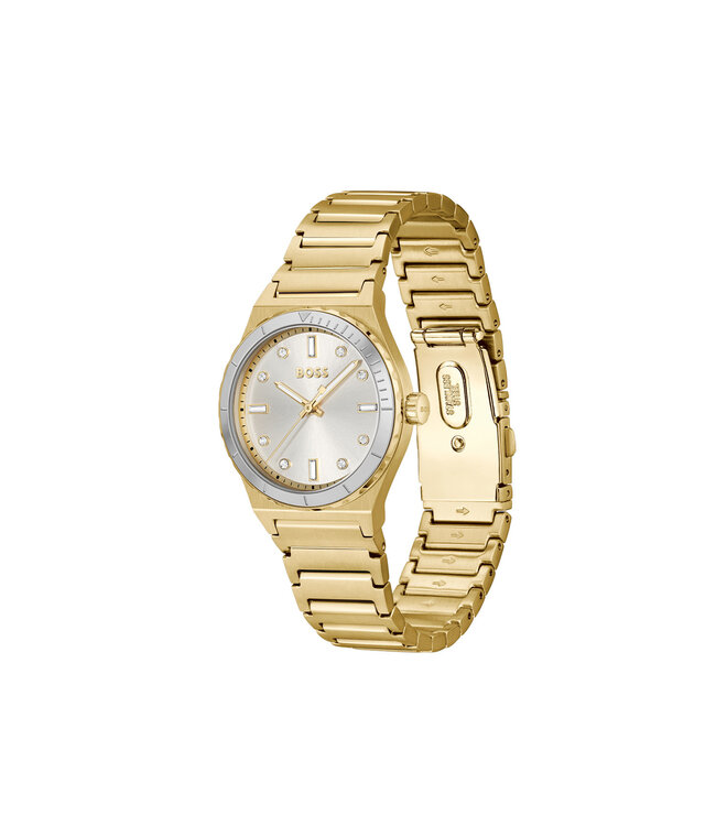 Womens Watch Stainless Steel Gold-Coloured Candor Sport 32mm