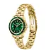Damenuhr Edelstahl Goldfarben Sage Aqua 30mm