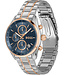 Grand Prix men's chronograph watch two-tone 40mm