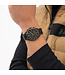 Heren Staal Zwart Strike Chronograaf 41mm