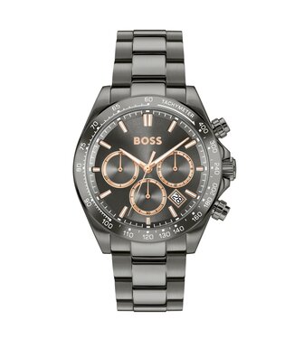 Boss Heren Staal Grijs Ion-Plating Hero 2.0 43mm