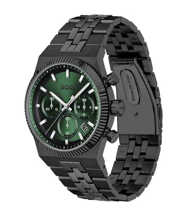 BOSS HB1514308 Horloge Heren Groen 41mm