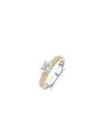 Ti Sento Ring 1795ZY - Zilver verguld, Zirkonia met geel verguld
