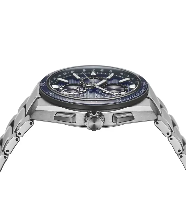 Seiko Astron SSH175J1 Uhr Herren silberfarben 44,10mm