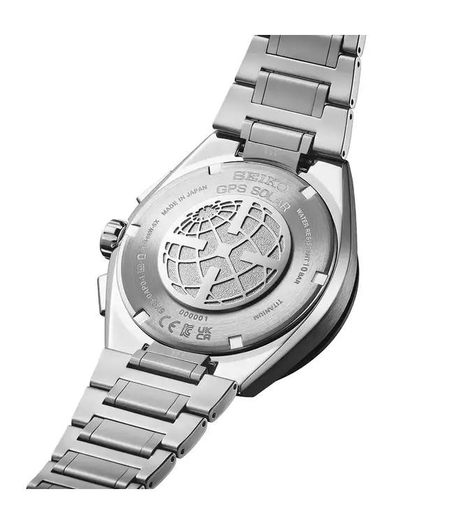 Seiko Astron SSH175J1 Watch Men Silver-tone 44,10mm
