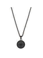 AZE Jewels Necklace Boussole - Noir (70+10cm)
