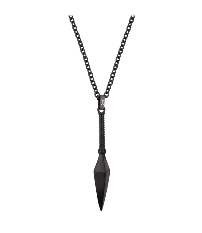 AZE Jewels Necklace Spear - Noir - (70+10cm)