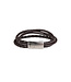 AZE Jewels Iron Four String Brown