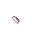 Cammilli Firenze Dune Collection Ring, 18Kt Dia ct. 0.1