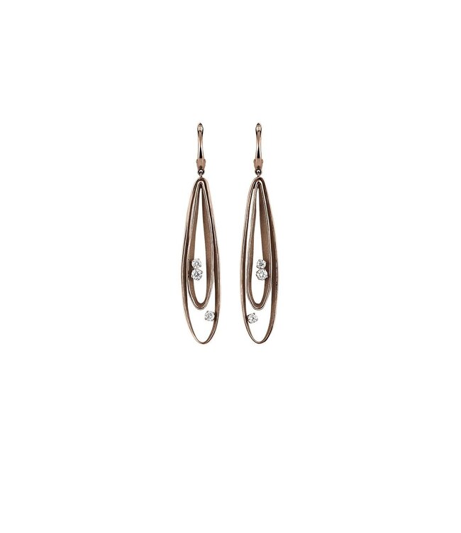 Velaa Series Earrings, 18Kt Dia ct. 0.38