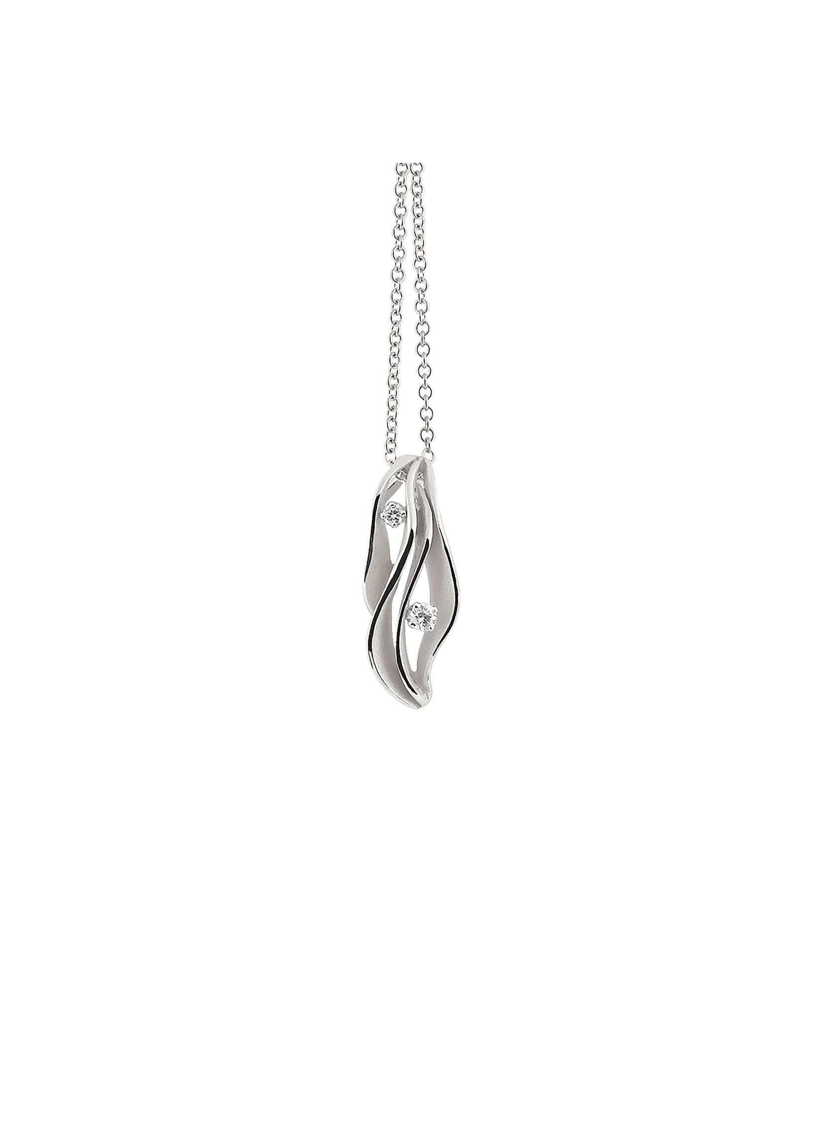 Cammilli Firenze Cammilli Firenze Dune Twist Collection Pendant, 18Kt Dia ct. 0.16