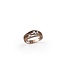 Dune Collection Ring, 18Kt 3 Dia ct. 0.19