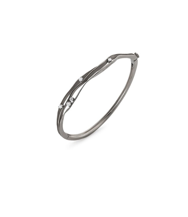 Cammilli Firenze Dune Collection Bracelet, 18Kt 5 Dia ct. 0.3