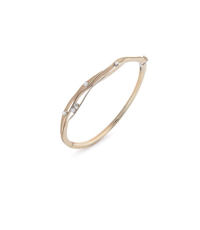 Dune Collection Bracelet, 18Kt 5 Dia ct. 0.3
