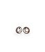 Dune Collection Earrings, 18Kt 2 Dia ct. 0.18