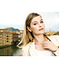 Cammilli Firenze Dune Collection Earrings, 18Kt 2 Dia ct. 0.18