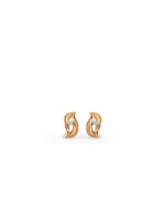 Cammilli Firenze Earrings Velaa Star Series 18kt Orange Apricot dia 0.12 ct