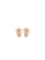 Cammilli Firenze Earrings Cherry Bloom Pink Champagne dia 0.09 ct