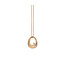 Pendant series Dune 2024 Orange Apricot dia 0.05 ct