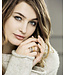 Cammilli Firenze Dune Collection Ring, 18Kt 4 Dia ct. 0.27