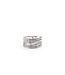 Cammilli Firenze Dune Collection Ring, 18Kt 5 Dia ct. 0.28