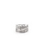 Cammilli Firenze Dune Collection Ring, 18Kt 5 Dia ct. 0.28