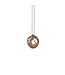 Cammilli Firenze Dune Pendant, 18Kt 1 Dia ct. 0.04