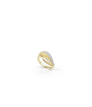 Cammilli Firenze Velaa Pavé Series Ring, 18Kt Dia ct. 0.2
