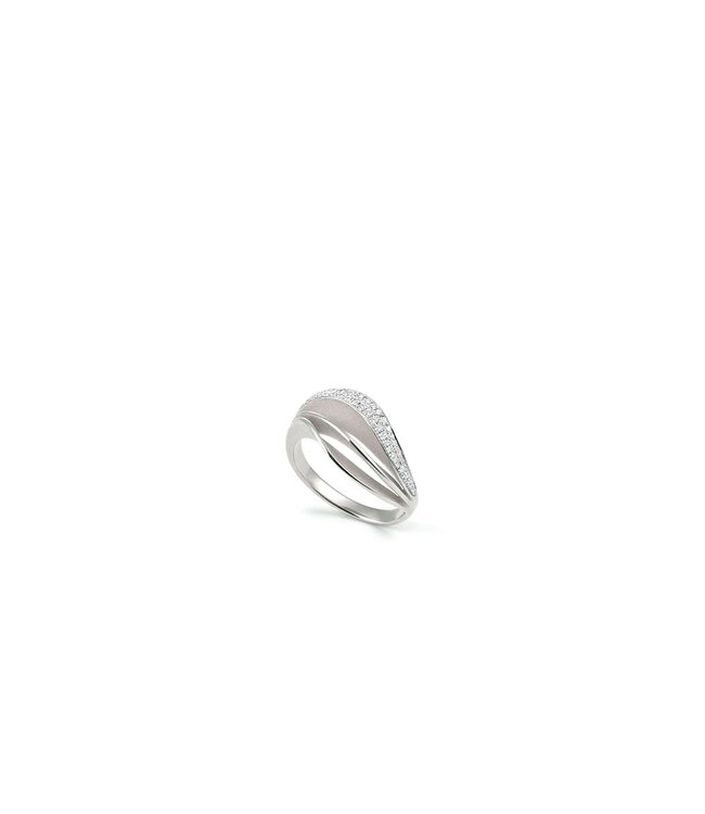 Cammilli Firenze Velaa Pavé Series Ring, 18Kt Dia ct. 0.2